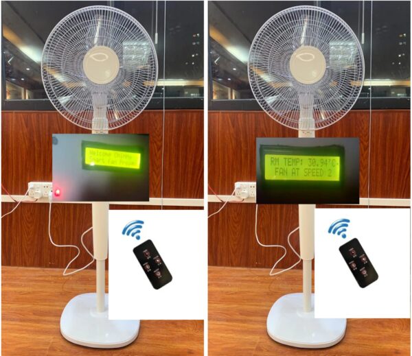 How to Make Automatic Remote Controlled AC Fan | Smartech