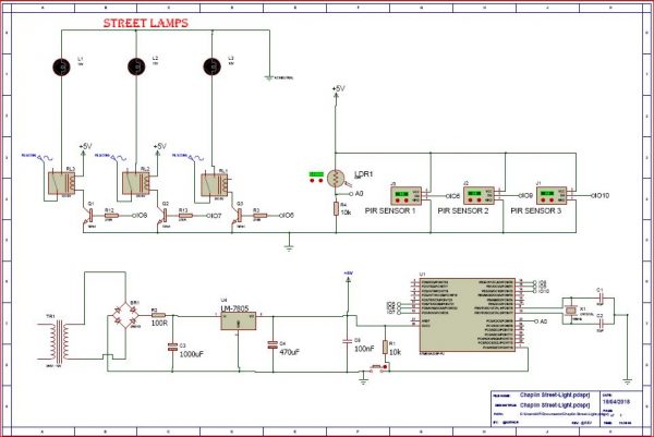 How to design Motion Detector Smart Street Lights System. | Smartech