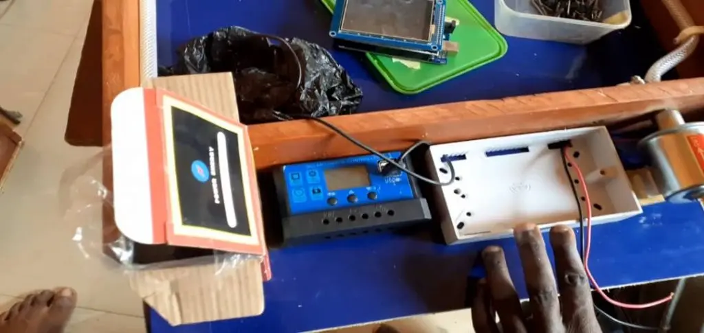 Solar powered Smart Irrigation System with SMS Notification