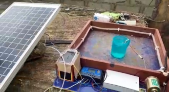 Solar-Powered Smart Irrigation System with SMS
