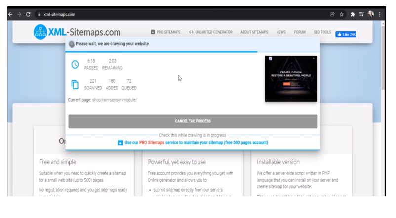 XML sitemaps