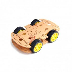 4WD robotic car chassis