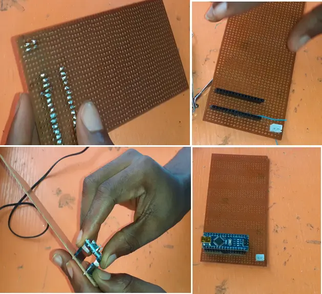 Soldering the Components together