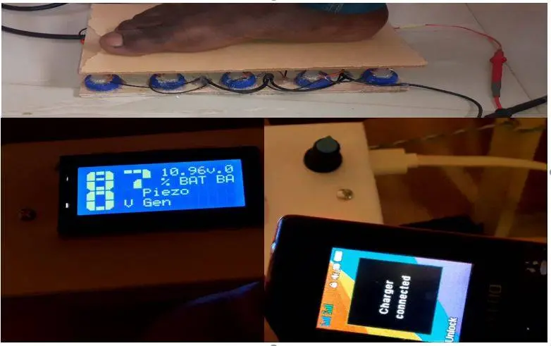 How to generate electricity using footstep