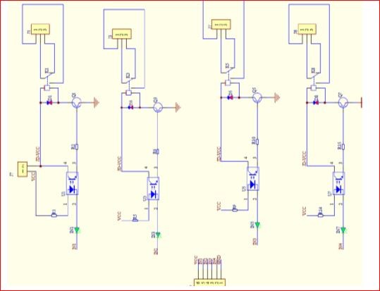 four channel relay module circuit diagram