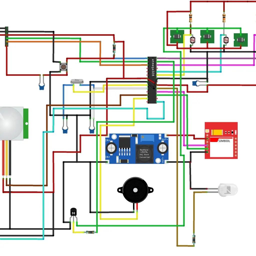 Circuit of Anti-Theft Design