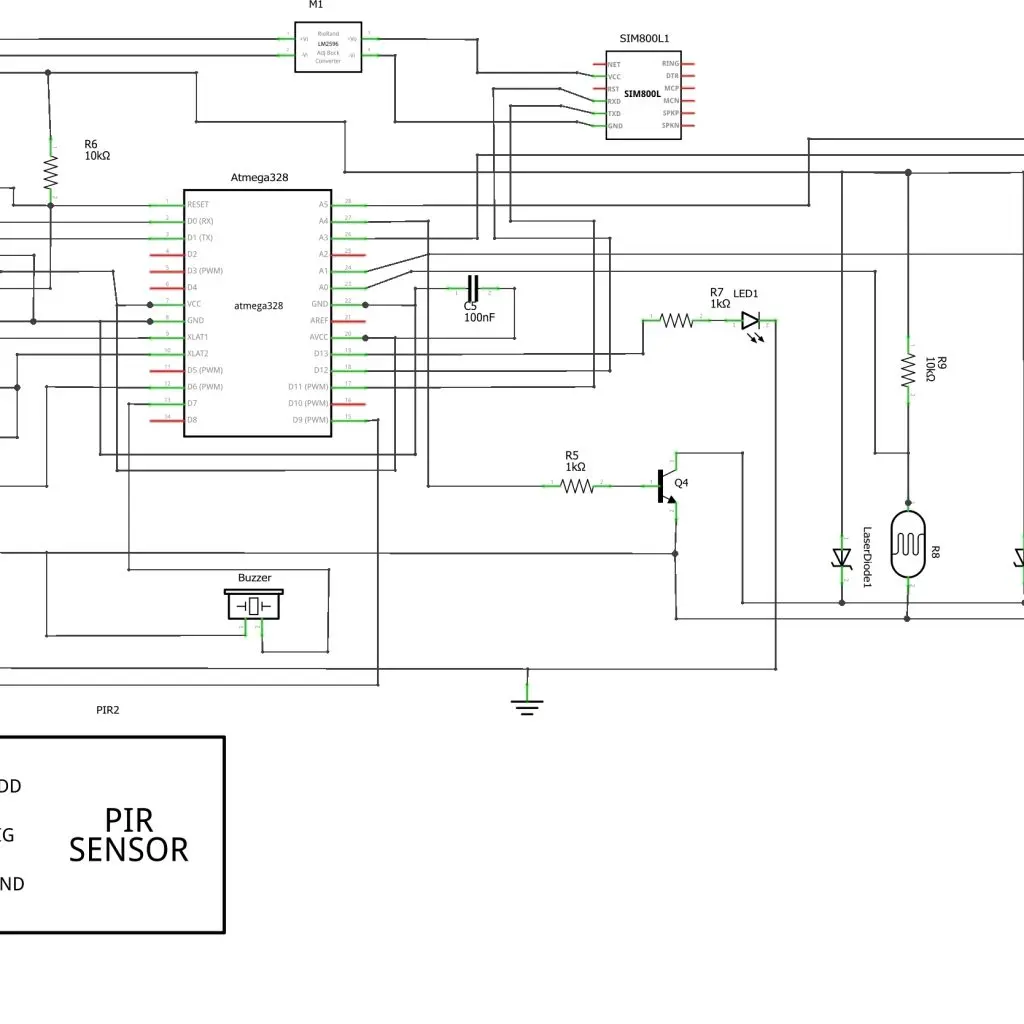 Circuit of Anti-Theft Design