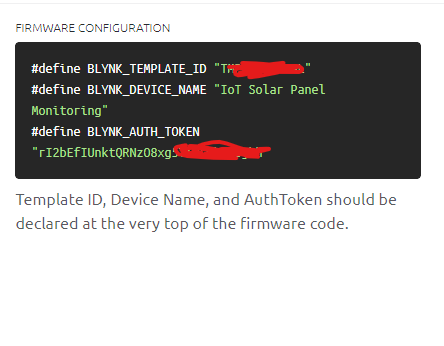 firmware configuration code