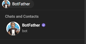 The botfather app
