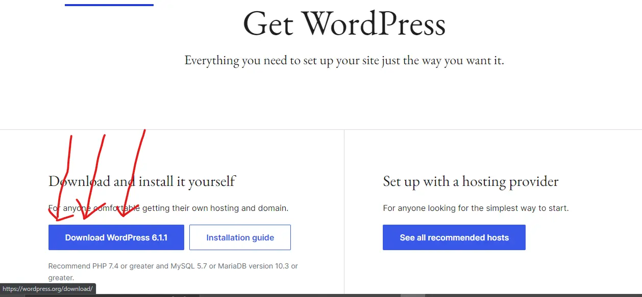 how to update WordPress from cPanel
