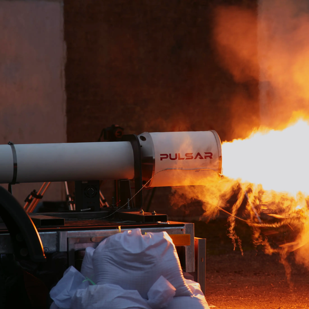 rocket engine powered by plastic wastes