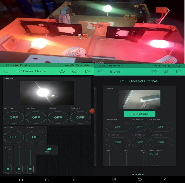 Arduino based home automation and surveillance system