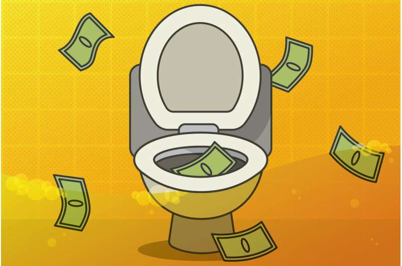 Researcher develops new method of recycling urine cause they Realizing that current toilet technology flushes profits.