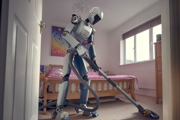 robots taking over human jobs