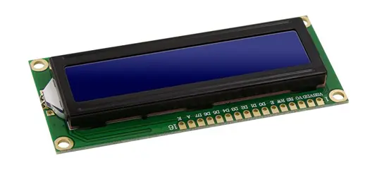 IoT classroom attendance - LCD module