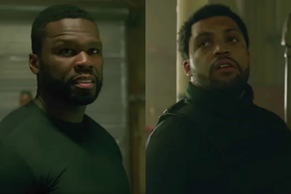  50 Cents and O'Shea Jackson Jr in Den of Thieves