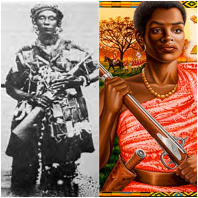 Yaa Asantewaa of ancient Ghana Kingdow