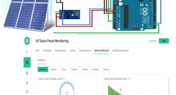 IoT Based Solar Panel Monitoring using Arduino Voltage Sensor Module
