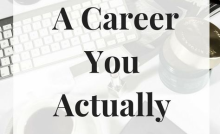 finding a job that I love