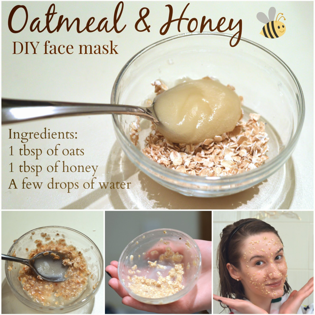 Oatmeal and Honey Mask: