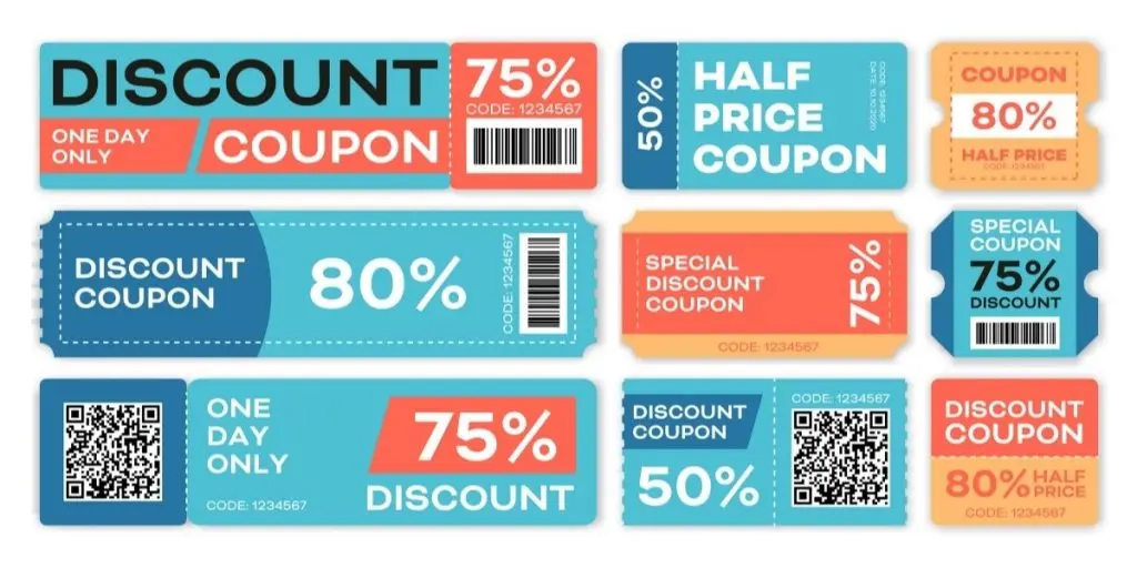 Use coupons and promo codes to to save money on goceries