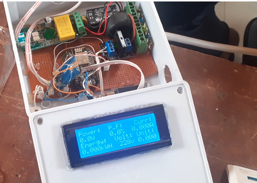 Testing the Tamper-proof energy meter