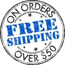 Free shipping on orders over $50