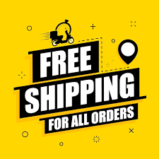 Free shipping on all orders