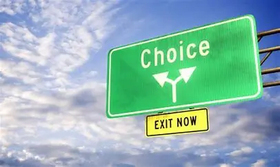 Making a choice