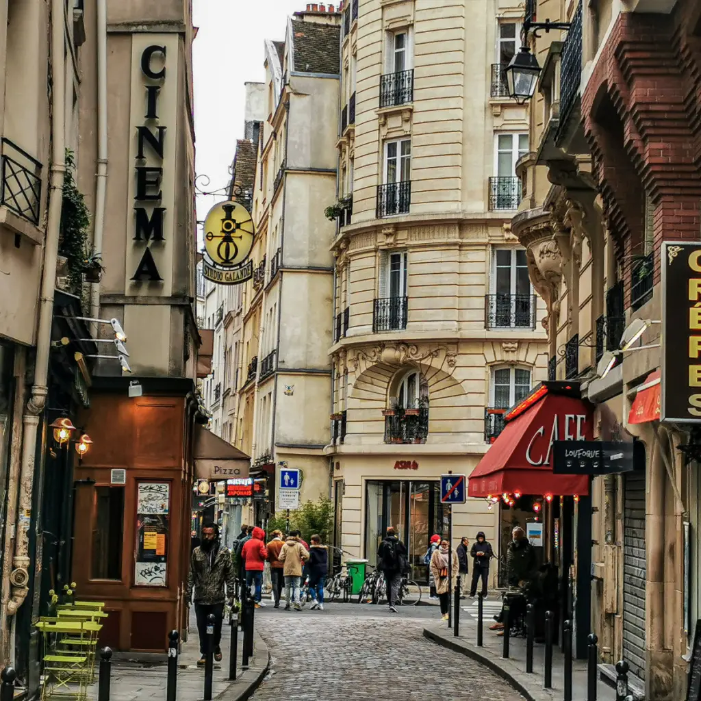 Explore the Marais district.