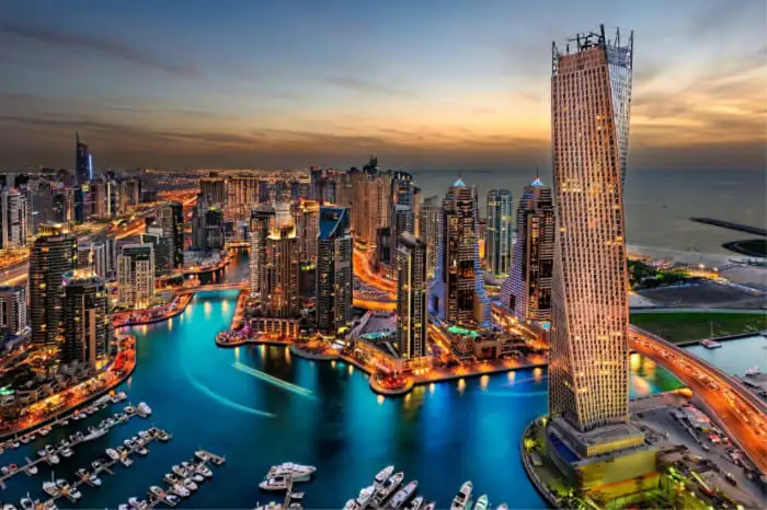 Visit the Dubai Marina.