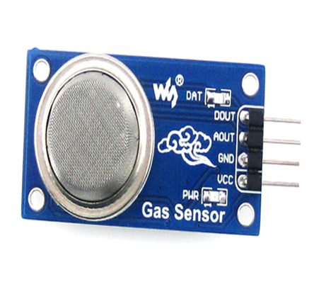 Carbon Monoxide and Carbon Dioxide Monitoring: MQ2 gas sensor