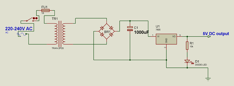Generator Monitoring using Arduino and RemoteXY: The Circuit Diagram 