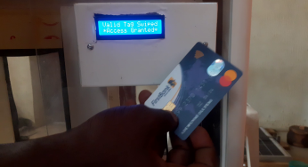 Design An RFID-Based Access Control with Disinfectant Booth