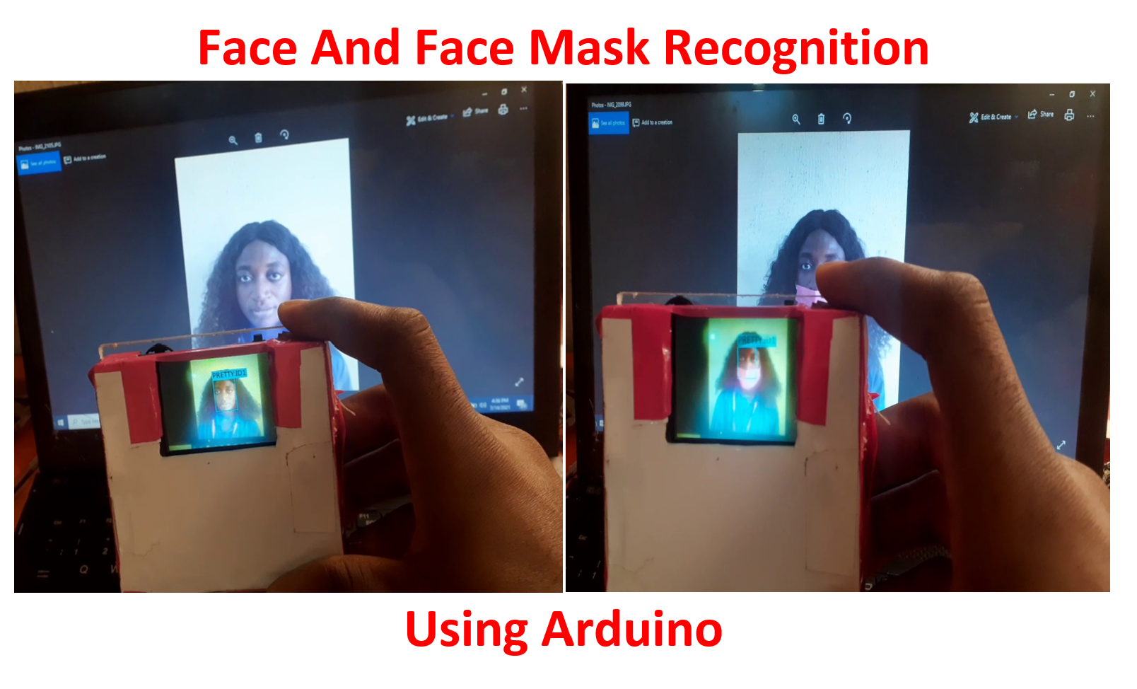 How to Design Arduino Face And Face Mask Recognition Project