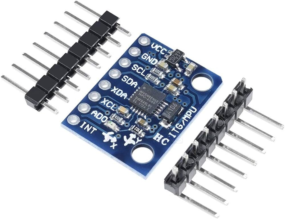 Arduino MPU-6050 gyroscope and accelerometer