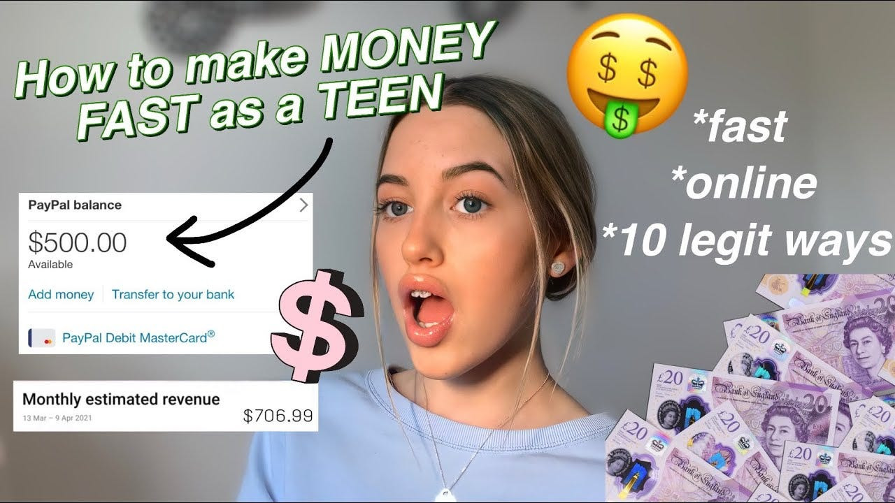 How to Make Money Online as a Teen