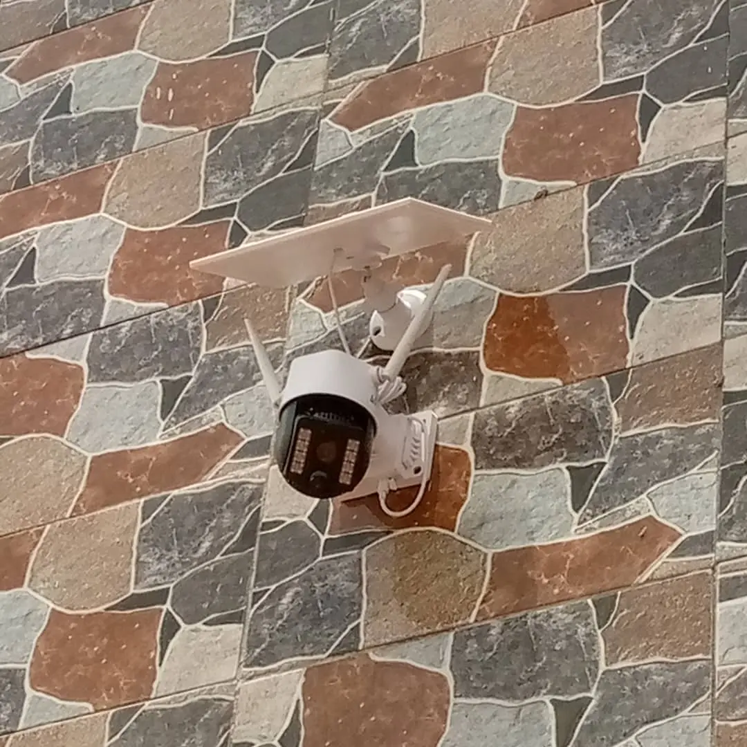 solar based CCTV camera