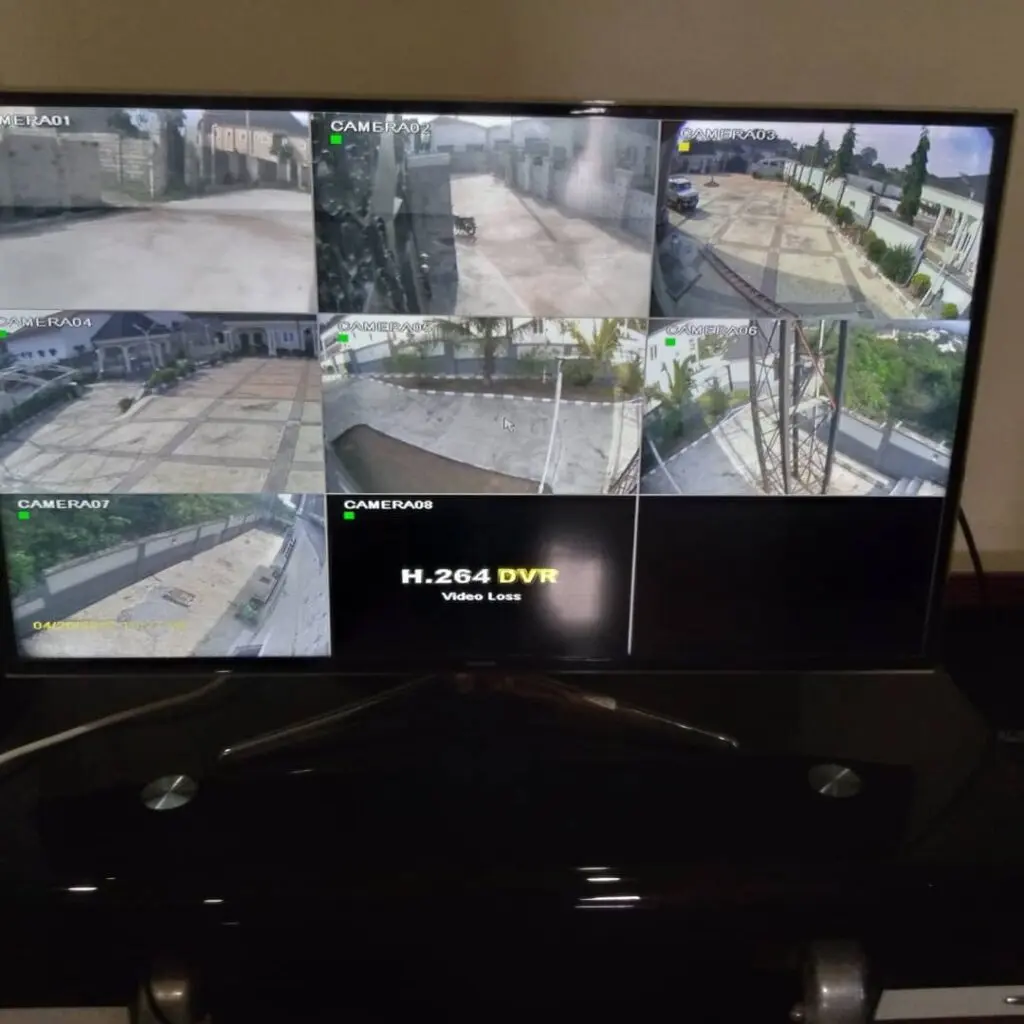 CCTV camera installation