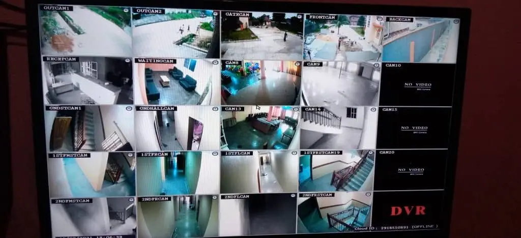 CCTV installation