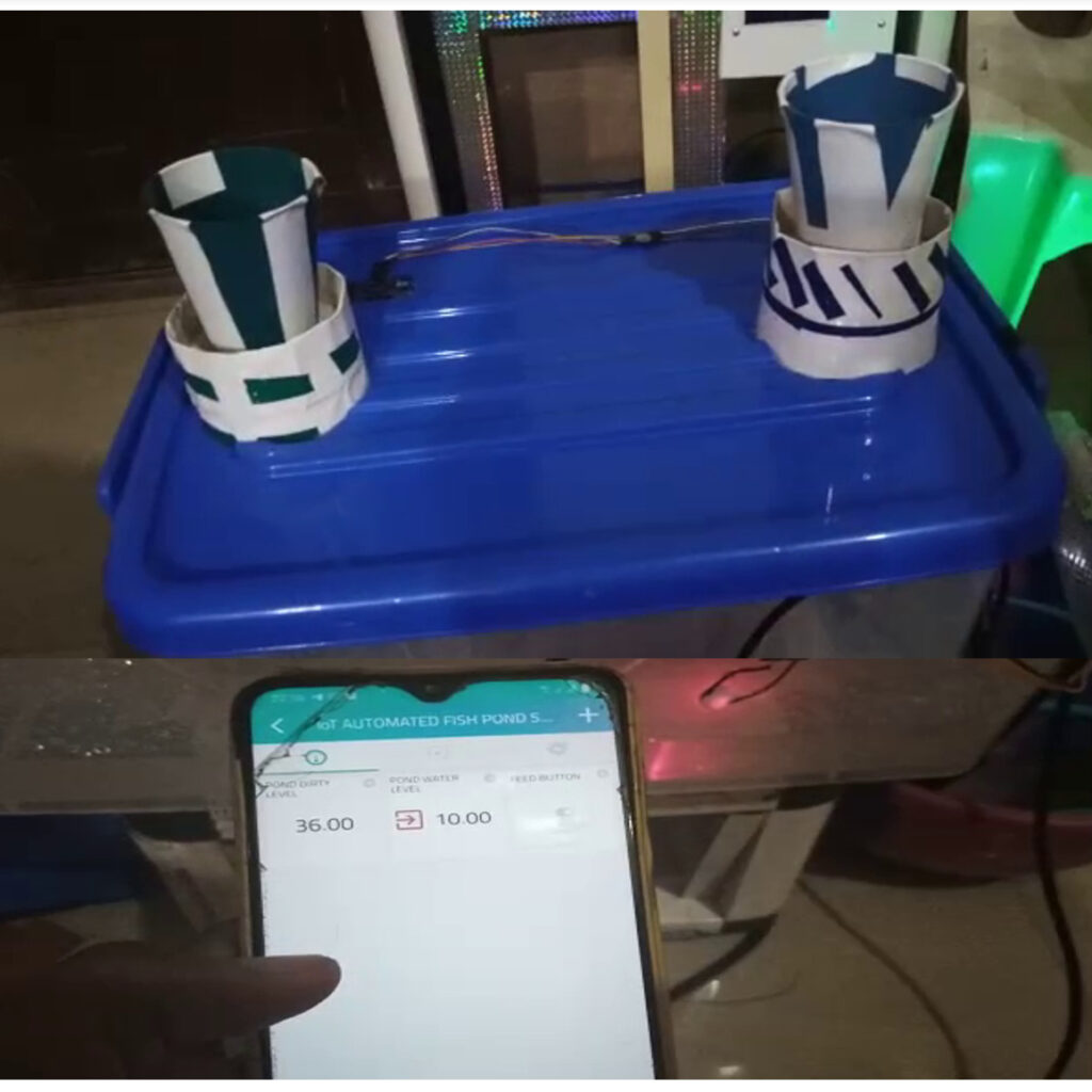 IoT based automatic fish pond feeder