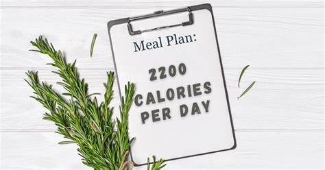 2200 calorie diet