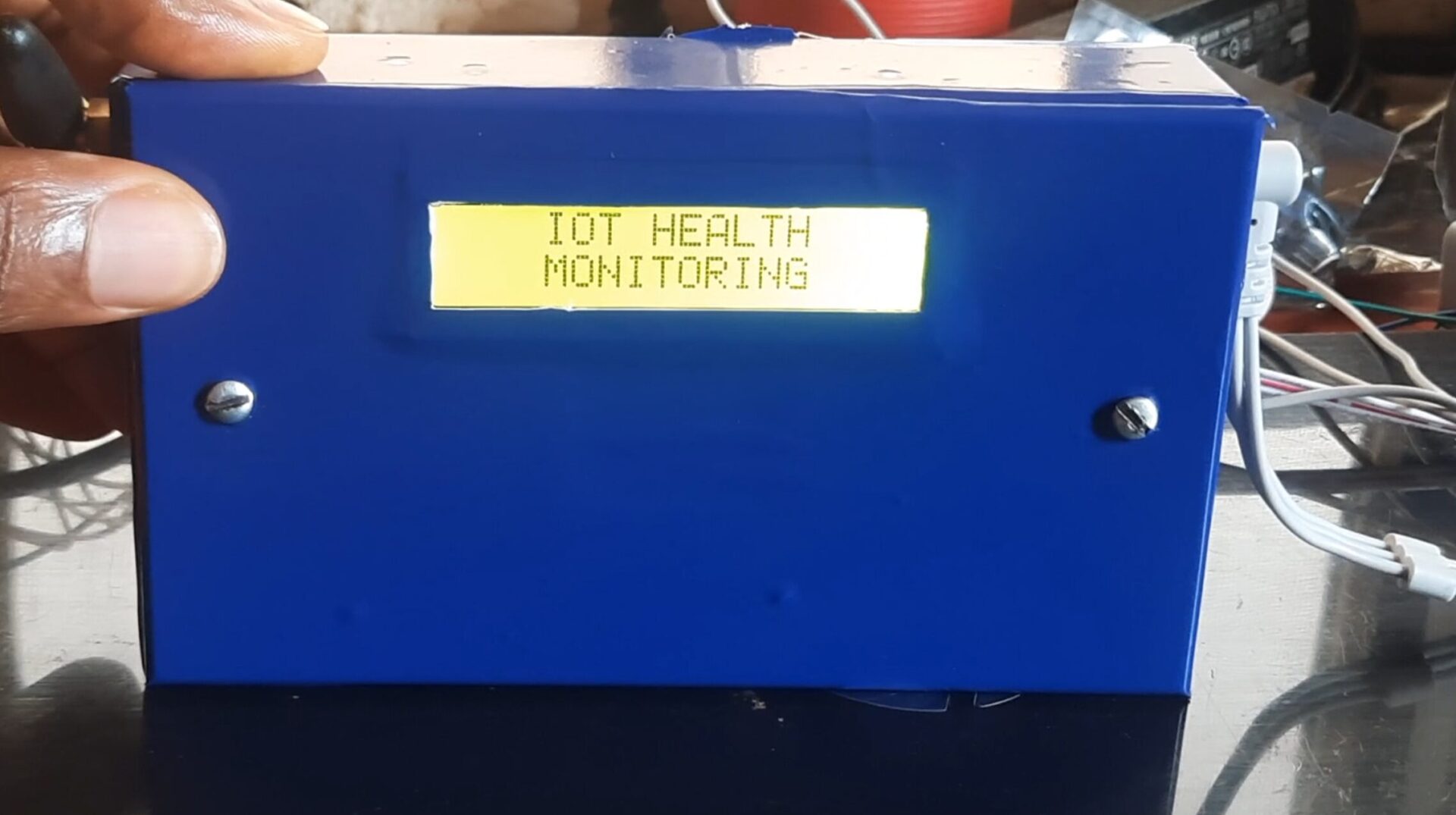 IoT based Health Monitoring System 