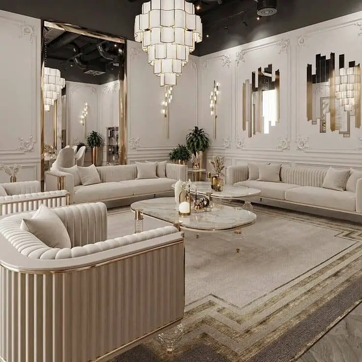 Hollywood Glam Interior Designs