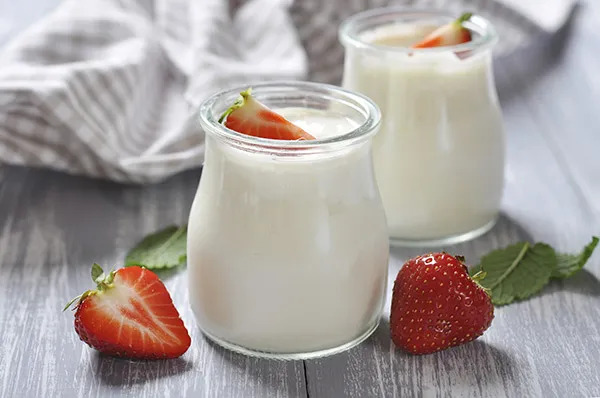 yogurt, kefir, and sauerkraut are rich in probiotics