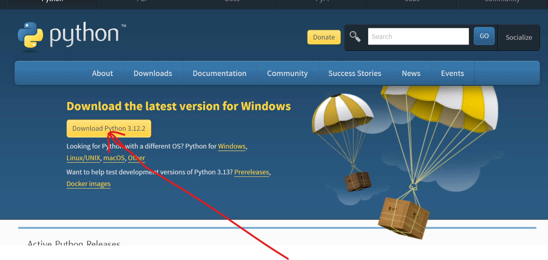 download and install the latest python