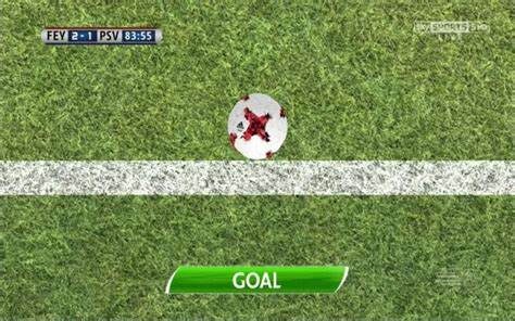 how the goal line technology works