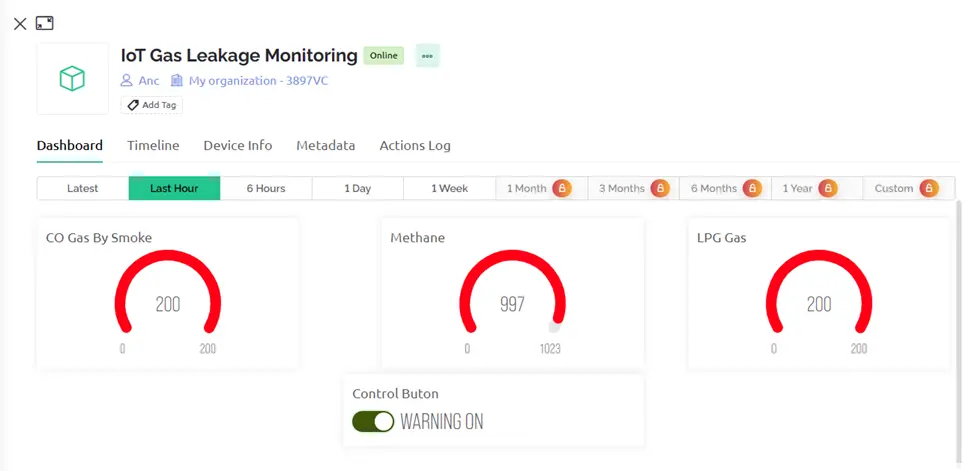 The Gas Leak Detector with Arduino and Blynk IoT