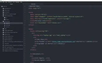 coding in Atom editor