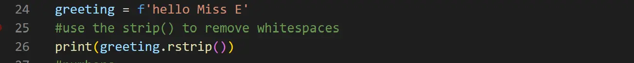adding and removing whitespaces in strings